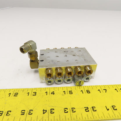 Lube 10 Outlet Grease Divider Valve Manifold