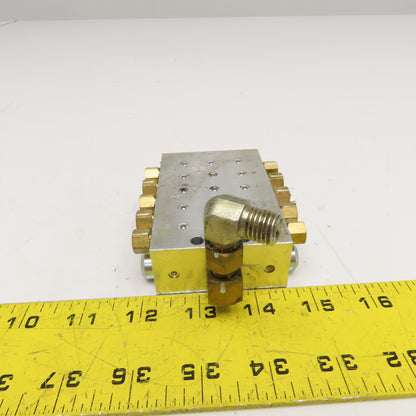 Lube 10 Outlet Grease Divider Valve Manifold