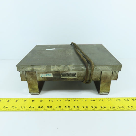 Chromalox 1-35398 1200 Watt Electric Heating Surface Plate Pad 115V 12" x 9"