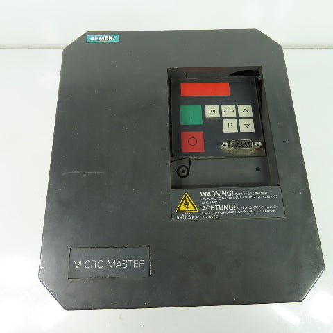 Siemens 6SE3114-0DC40 Micromaster Inverter Drive 380-500V 2.0HP 47-63HZ