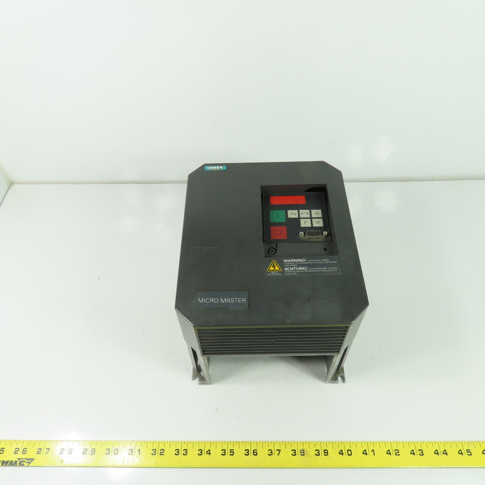 Siemens 6SE3114-0DC40 Micromaster Inverter Drive 380-500V 2.0HP 47-63HZ