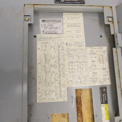 General Electric AQU3301ABX 125A 36-Space Panelboard 208Y/120V 3PH 4W W/Breakers
