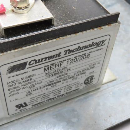 General Electric AQU3301ABX 125A 36-Space Panelboard 208Y/120V 3PH 4W W/Breakers