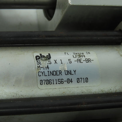 PHD SEB25 X 1 .5-AE-BR-M Pneumatic Slide And Cylinder 1.5" Stroke 3/4" Rod Dia.