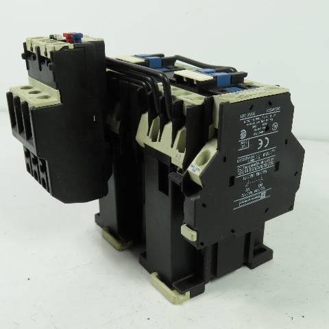 Telemecanique LP1 D0901 Reversing Contactor 600V 25A 24V Coil W/Overload Relay
