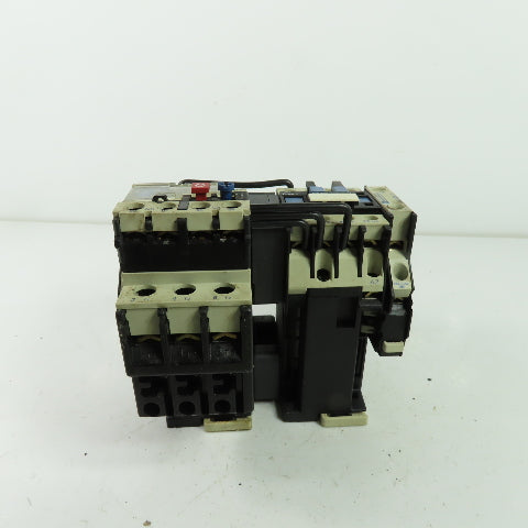 Telemecanique LP1 D0901 Reversing Contactor 600V 25A 24V Coil W/Overload Relay