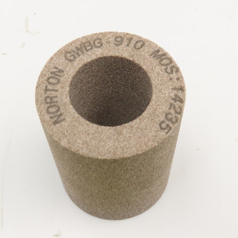 Norton GWBG-910 MOS: 14235 3" Wide x 2-1/4" OD x 1-1/4" ID Grinding Roll Wheel