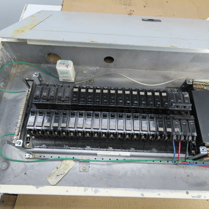 General Electric AQF3422MTX 225A 42-Space Panelboard 208Y/120V 3PH 4W W/Breakers