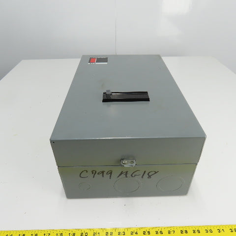 Cutler Hammer 18" x 11-1/4" x 7-1/2" Reversing Starter Electrical Enclosure Only