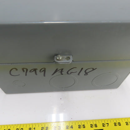Cutler Hammer 18" x 11-1/4" x 7-1/2" Reversing Starter Electrical Enclosure Only