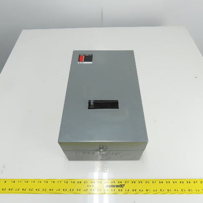 Cutler Hammer 18" x 11-1/4" x 7-1/2" Reversing Starter Electrical Enclosure Only
