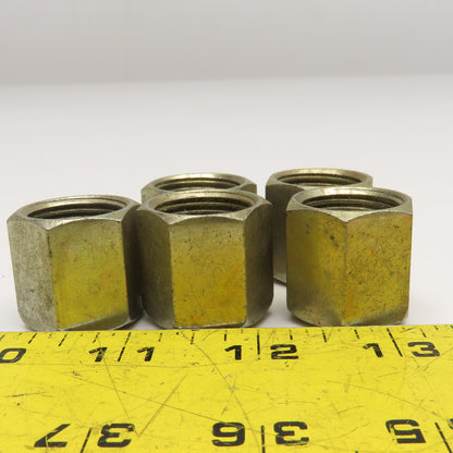Parker 7/8"(-10) JIC Female Hydraulic Hose Cap Lot Of 5