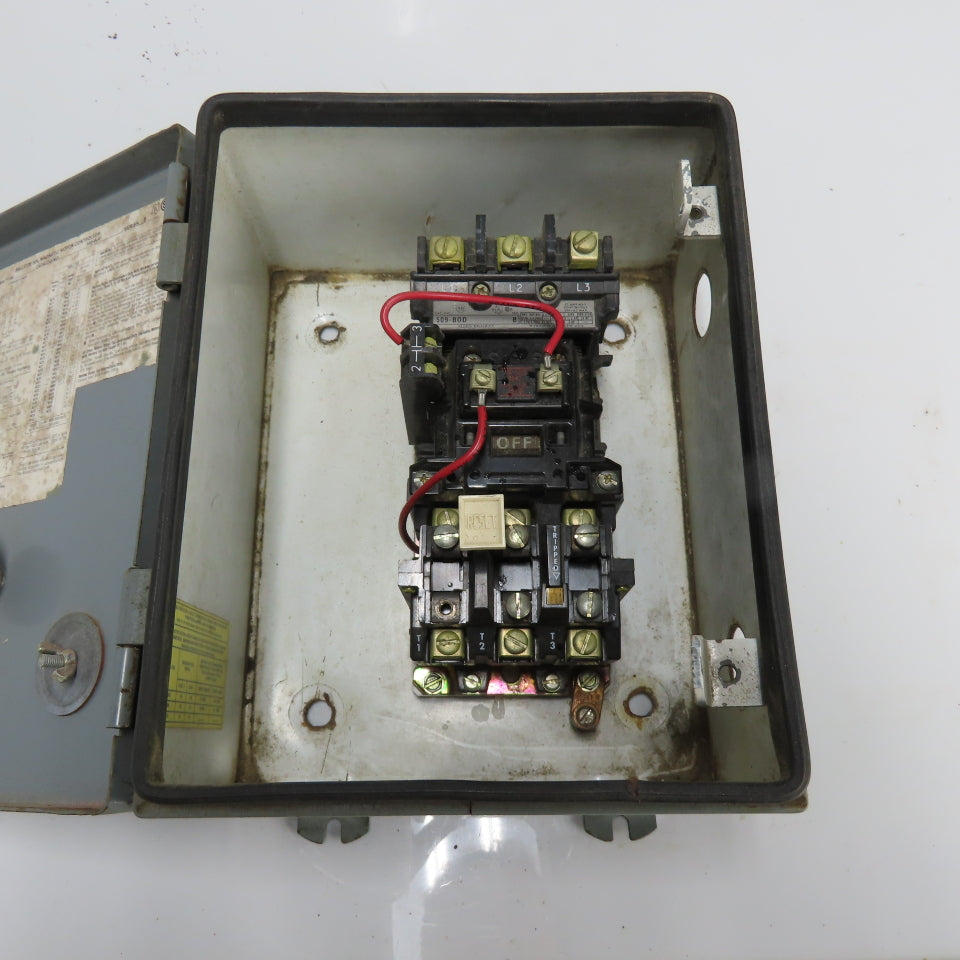 Allen Bradley 509-BJD Bulletin 509 Size 1 Magnetic Motor Controller 120V Coil