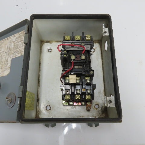 Allen Bradley 509-BJD Bulletin 509 Size 1 Magnetic Motor Controller 120V Coil