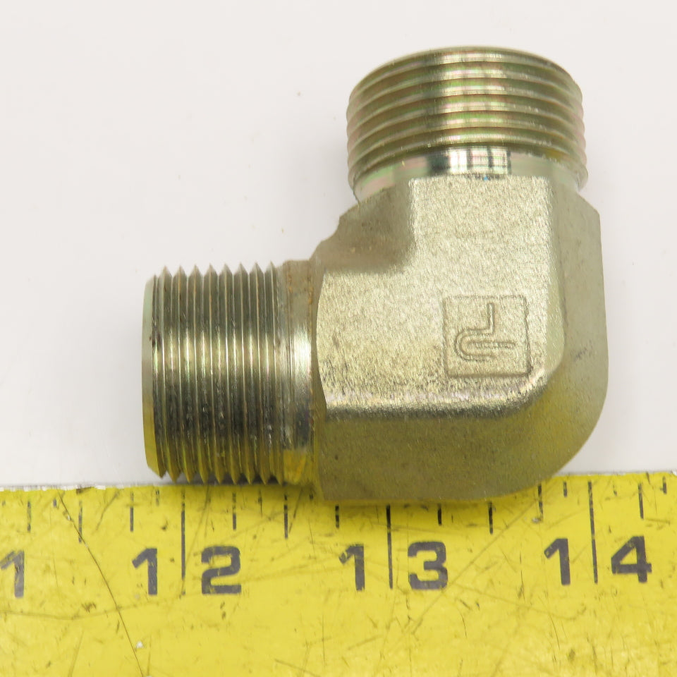 Parker 3/4" ORFS x 3/4" NPT Elbow 90°