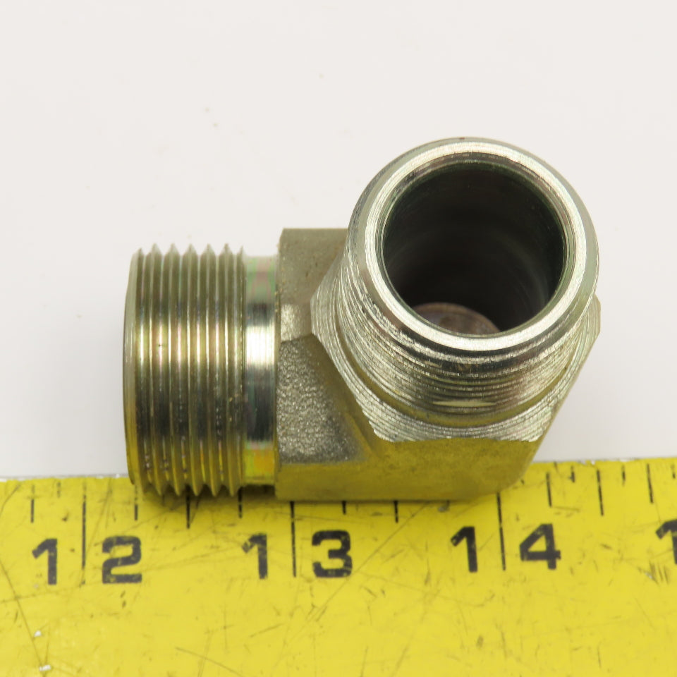 Parker 3/4" ORFS x 3/4" NPT Elbow 90°