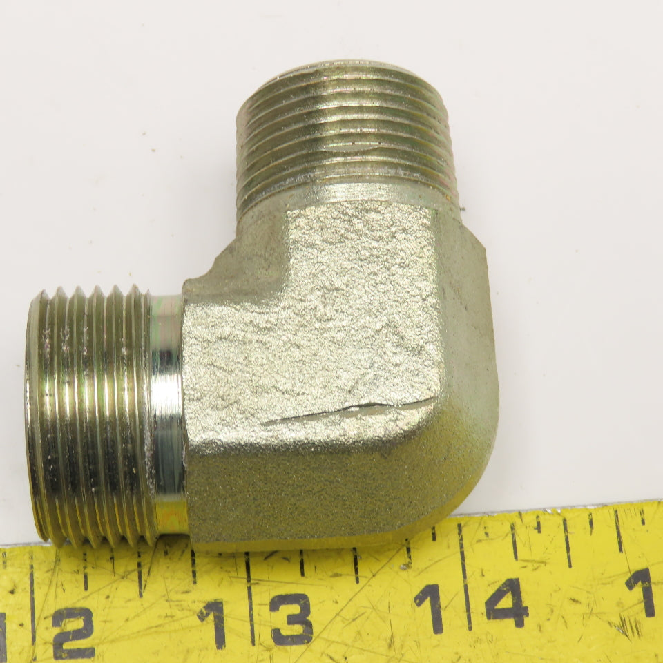 Parker 3/4" ORFS x 3/4" NPT Elbow 90°