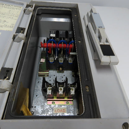 Square D H-362DX Krydon Heavy Duty Fusible Disconnect Switch 600VAC 60A 3Ph