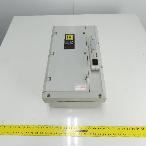 Square D H-362DX Krydon Heavy Duty Fusible Disconnect Switch 600VAC 60A 3Ph