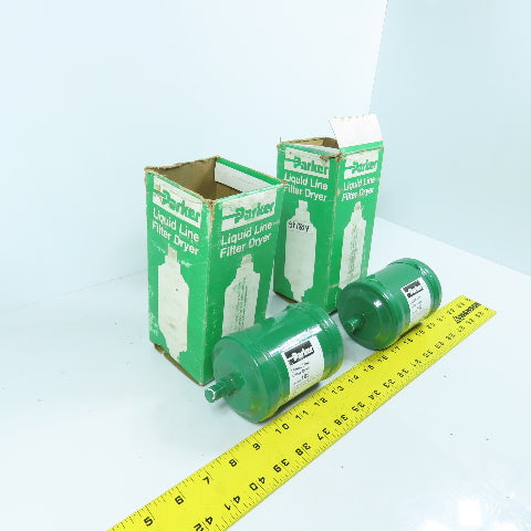 Parker Model 162 Liquid Line Filter Dryer 500PSIG For R-12,R-2,R-500,R-502 Lot/2