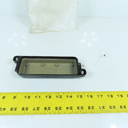 Harting HAN 24 HPR-AK-SV 09400245411 Cover Screw Locking (Aluminum) NEW