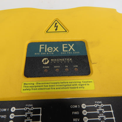 Magnetek Flex 8EX Radio Control System Receiver Transmitter Controls 120VAC
