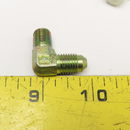 1/8" NPT Male x 1/4" (-4) JIC Male Elbow 90° Lot Of 5
