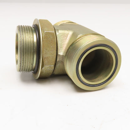 Parker 1-1/2" ORFS x 1-1/2" ORB x 1-1/2" ORFS Branch TEE