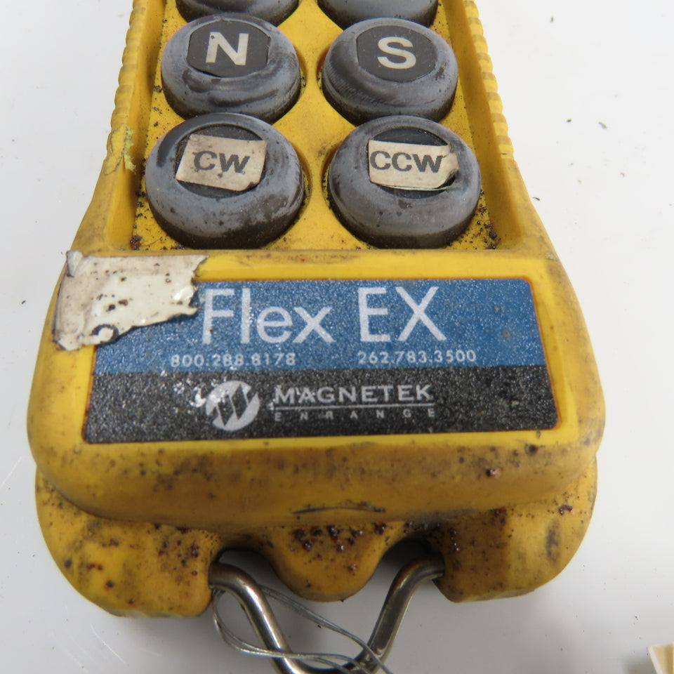 Magnetek Flex 8EX Radio Control System Receiver Transmitter Controls 120VAC