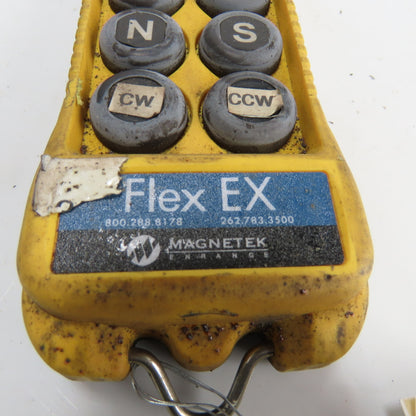 Magnetek Flex 8EX Radio Control System Receiver Transmitter Controls 120VAC