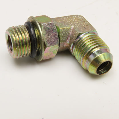 3/8" ORB x 3/8" JIC Flare Male Elbow 90° Lot of 5
