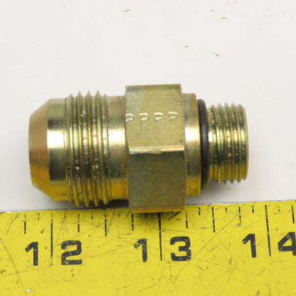 Parker 1/2" ORB Male x 3/4" JIC Flare Male Straight Hydraulic Union