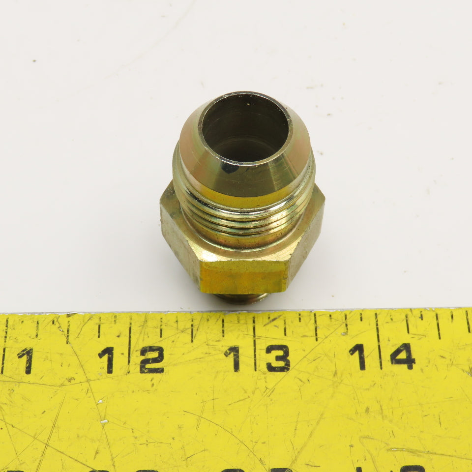 Parker 1/2" ORB Male x 3/4" JIC Flare Male Straight Hydraulic Union
