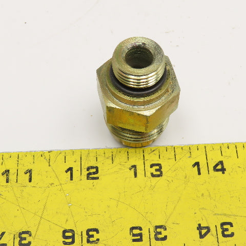 Parker 1/2" ORB Male x 3/4" JIC Flare Male Straight Hydraulic Union