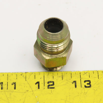 Parker 1/2" ORB x 5/8" JIC Straight Male Hydraulic Connector