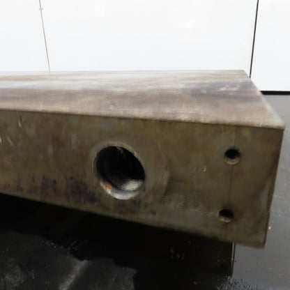 80" x 45-3/4" x 2" Thick Steel Layout Fabrication Machine Table Top