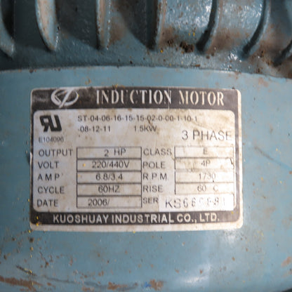 Turn-Pro BS-250A 10" x 17" Horizontal Band Saw 3Ph 220/440V W/ Coolant