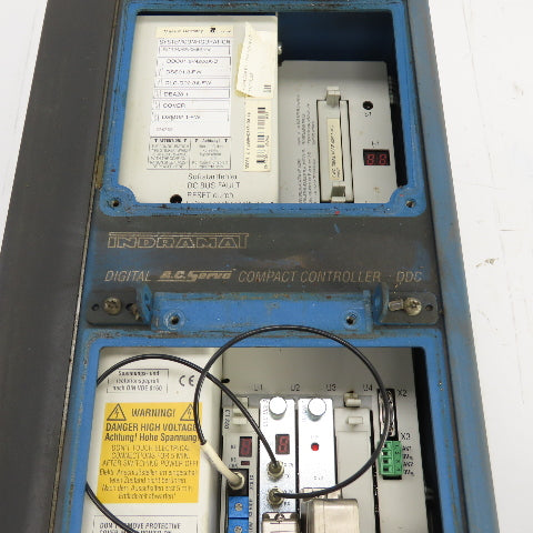 Indramat 276759 DDC01.2-N200A-DS68-00-FW Servo Controller W/5 Cards