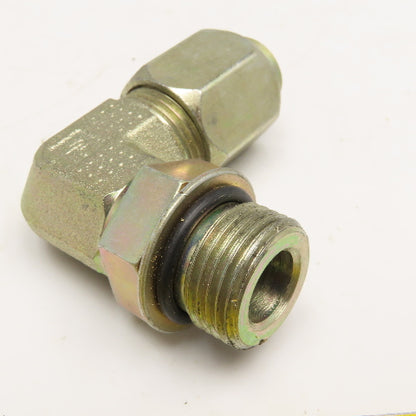 Parker 5/8" ORB x 5/8" Steel Tube Compression Hydraulic Elbow 90°