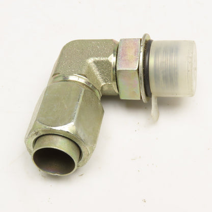Parker 5/8" ORB x 5/8" Steel Tube Compression Hydraulic Elbow 90°