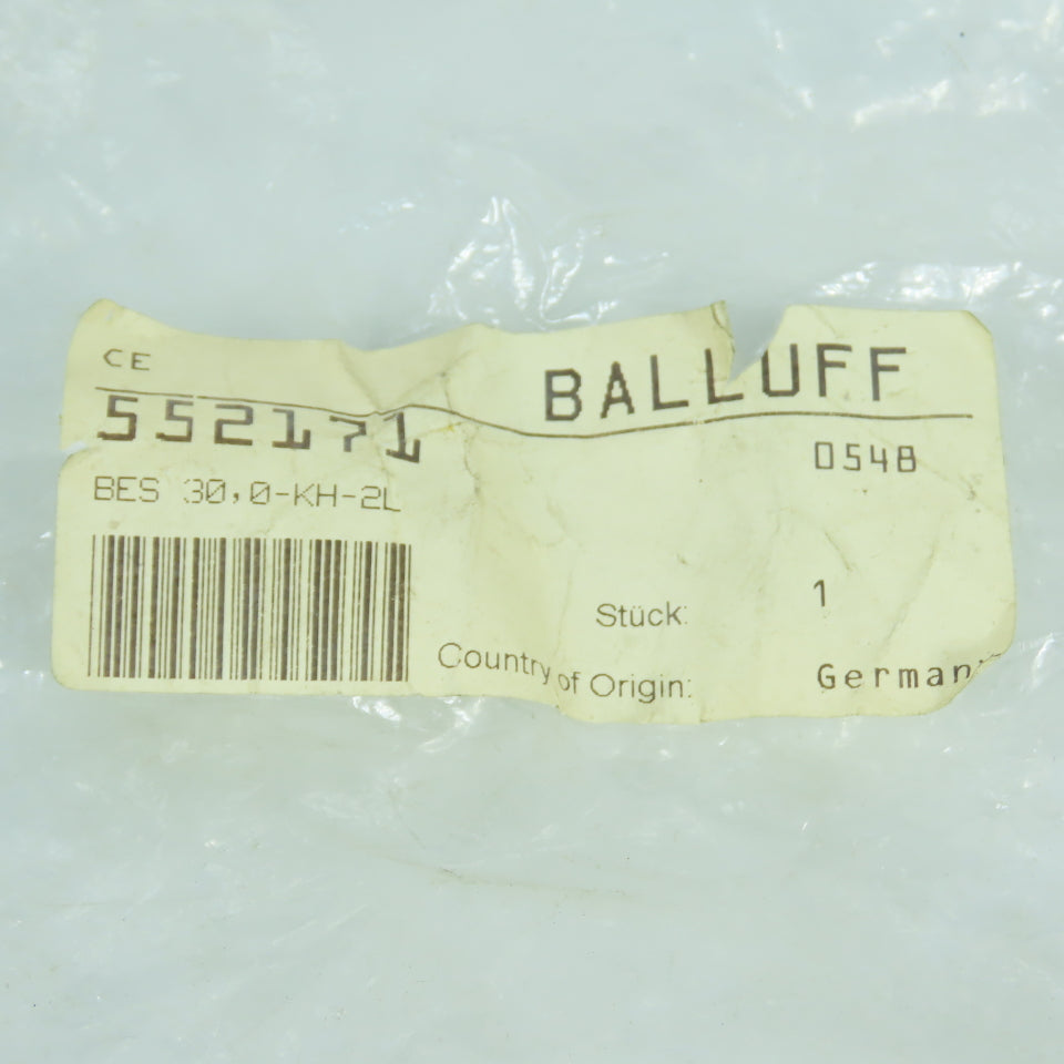 Balluff 552171 BES 30,0-KH-2L Proximity Switch Mounting Sleeve Kit NEW