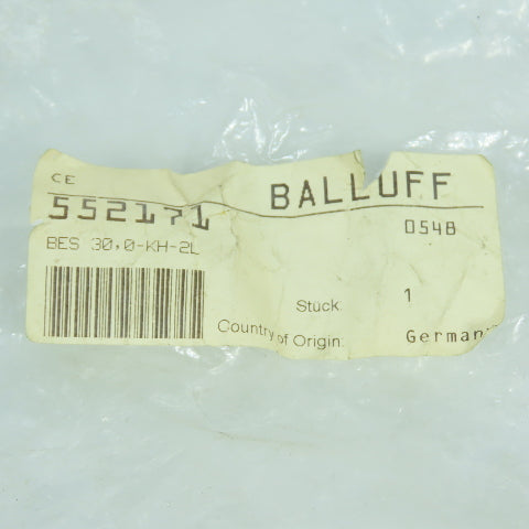 Balluff 552171 BES 30,0-KH-2L Proximity Switch Mounting Sleeve Kit NEW