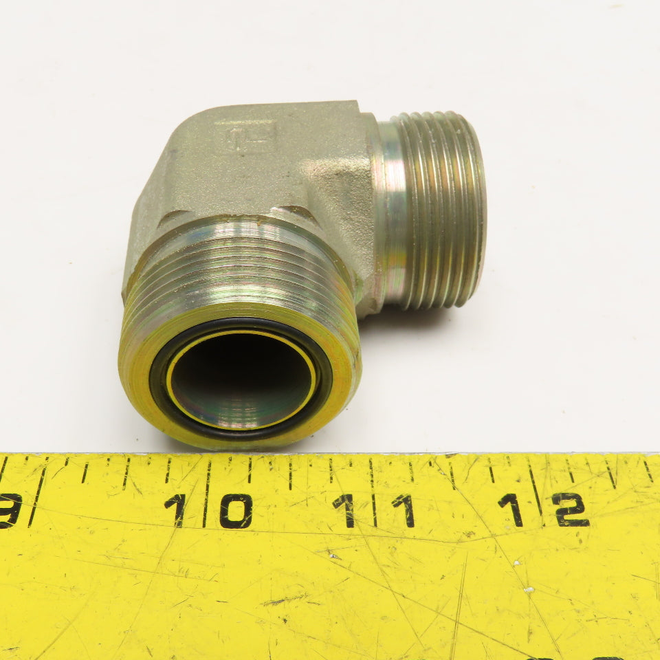 Parker 1" ORFS x 1" ORFS Hydraulic Elbow 90°
