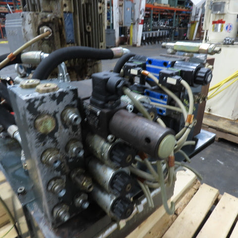 100L 6.3KW Hydraulic Power Unit 230/400-460V 3Ph W/ Siemens 1LA7130-4AA11