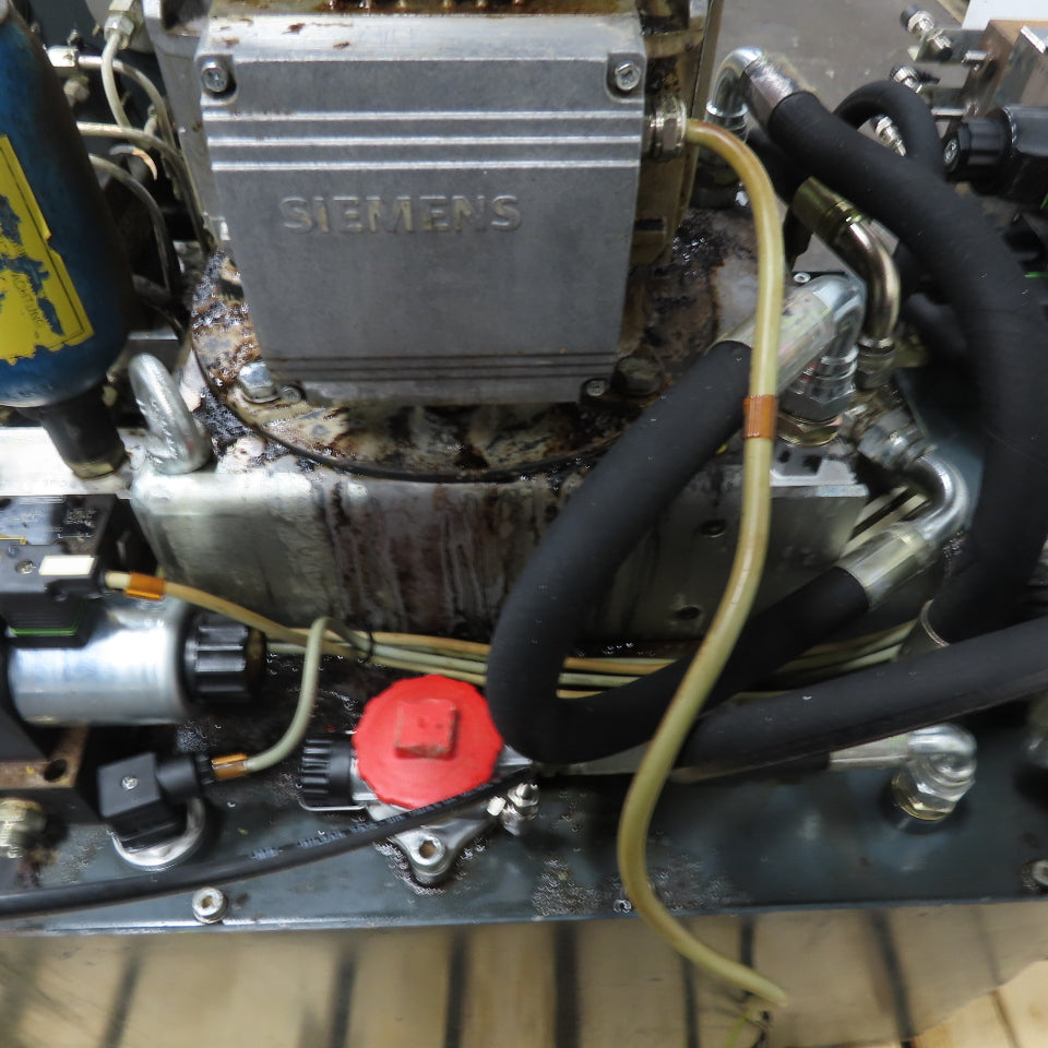 100L 6.3KW Hydraulic Power Unit 230/400-460V 3Ph W/ Siemens 1LA7130-4AA11