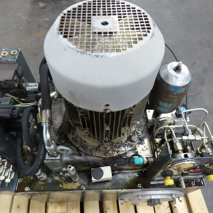 100L 6.3KW Hydraulic Power Unit 230/400-460V 3Ph W/ Siemens 1LA7130-4AA11