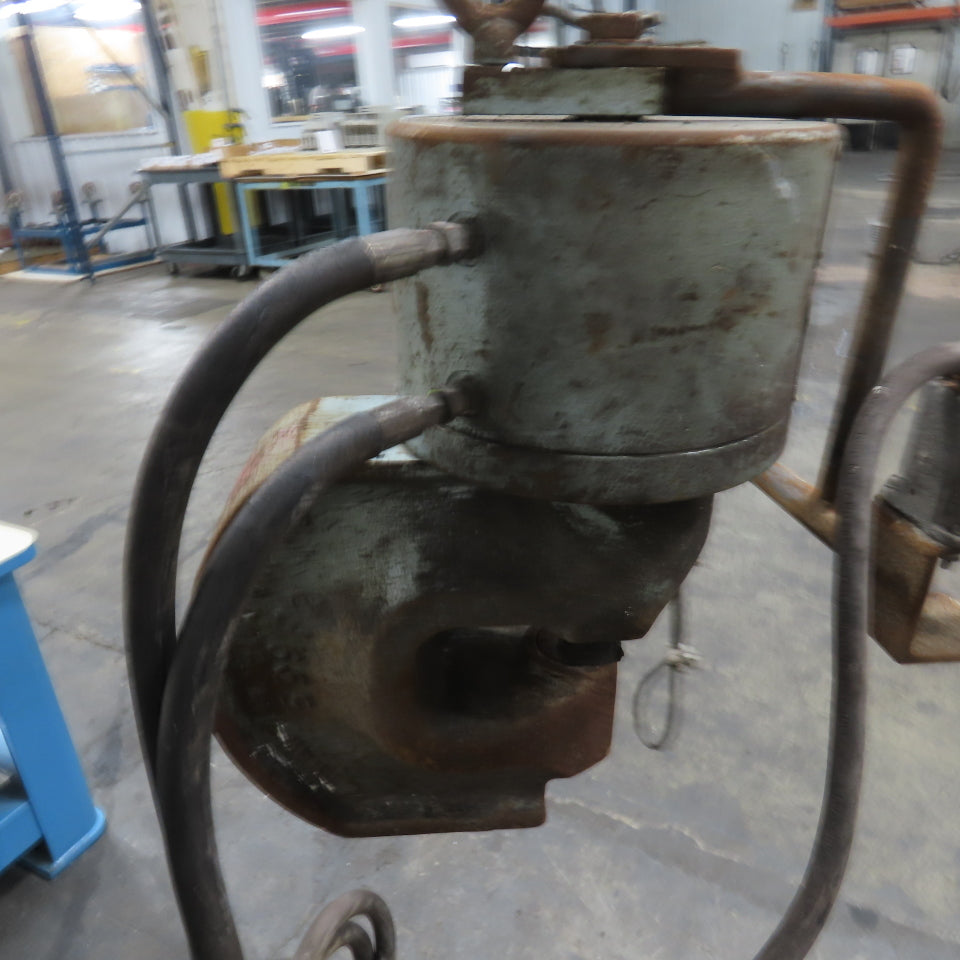 Esterline Whitney 790-024 90 Ton Portable Hydraulic Punch W/ Power Unit 230/460V