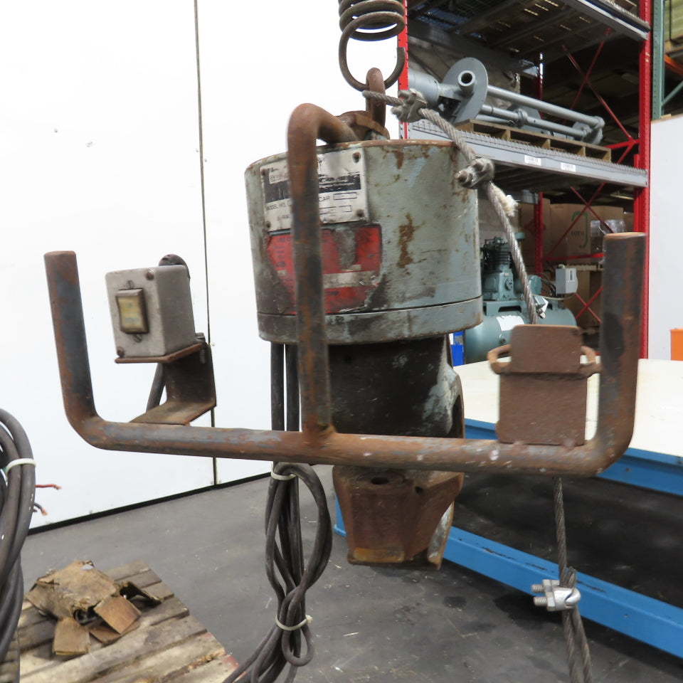 Esterline Whitney 790-024 90 Ton Portable Hydraulic Punch W/ Power Unit 230/460V