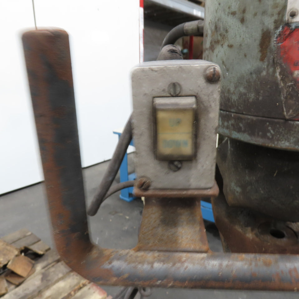 Esterline Whitney 790-024 90 Ton Portable Hydraulic Punch W/ Power Unit 230/460V