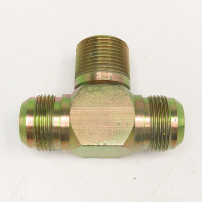 Parker 1" JIC x 1" Male NPT x 1" JIC Flare Male Hydraulic Branch TEE